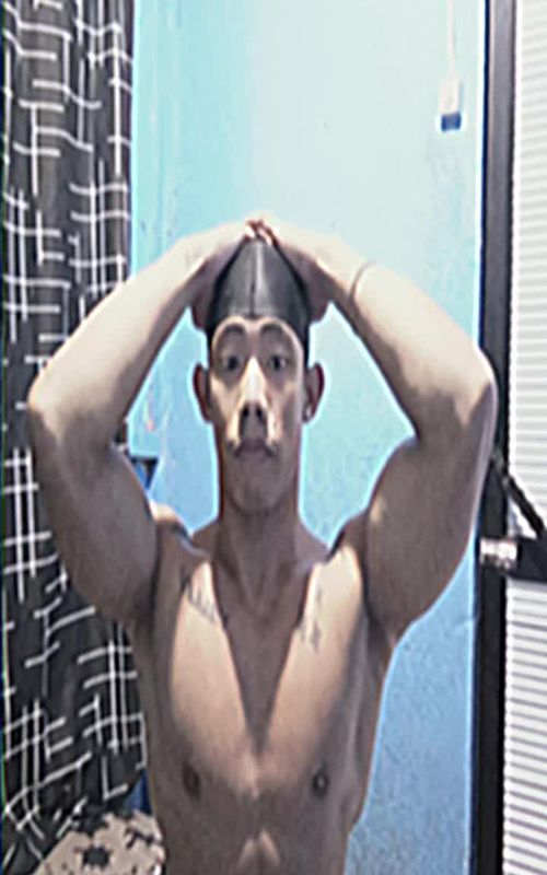 Cover of @itsreymark4's TikTok video: wala pa rin pagbabago bro @Shantom Knight haha #fyp #gymrat #GymTok #aesthetic #biceps