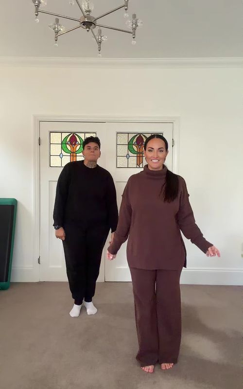 Cover of @jessandcarmela's TikTok video: Getting my girlfriend to do the baby doll dance @Jamie Miller