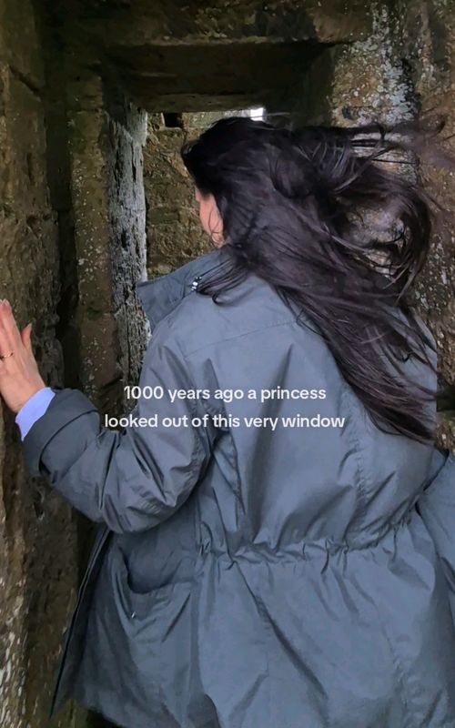 Cover of @nicotilia.o's TikTok video: ...just imagine all the stories these ancient stones could tell. 🏰 📍Corfe Castle 🏰✨️