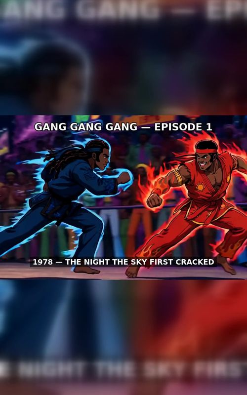 Cover of @de.la.ghetto510's TikTok video: GANG GANG GANG — EPISODE 1: "Nine Draws and a Funeral for the Sky" 🌙☀️ Two rival gangs. Nine fights. Nine draws. The tenth fight starts now — and neither side 