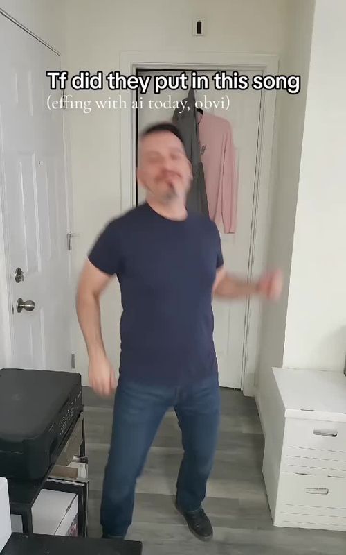 Cover of @itsmytikinabox's TikTok video: Tegan and Sara put actual magic into Closer back in 2012. Had to test out AI motion capture on this iconic bop dance turned out a little unhinged but the song s
