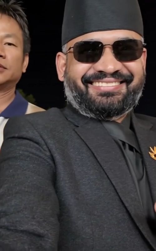 Cover of @solti_edits's TikTok video: Gangnam style trend 🤙 Balen shah, Ashika tamang, Harka sampang. #fyp #gangnamstyle #trend #nepal #viral