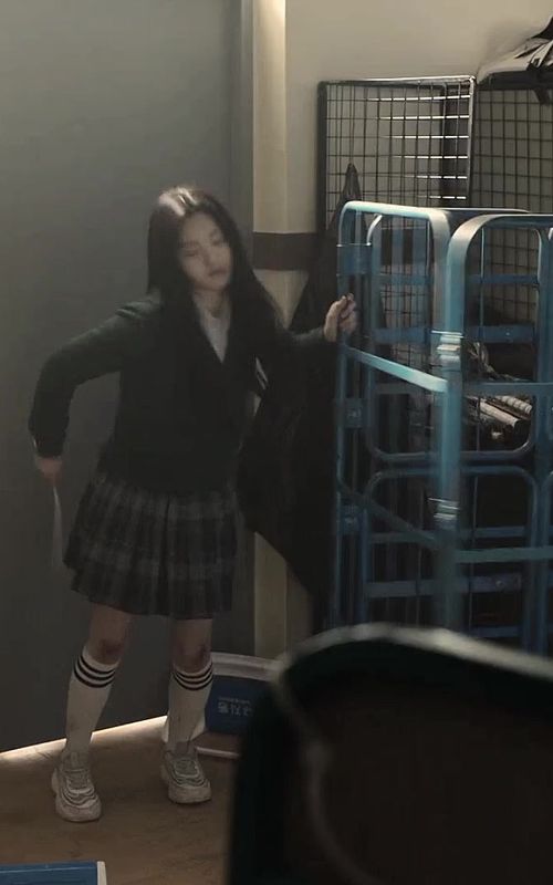 Cover of @ameliyaah's TikTok video: editing her every iconic lines 7/10 | cant wait for her on S2 more edits of her like this ig?? scp: @xkdramapacks | All of Us Are Dead is a Korean zombie thrill