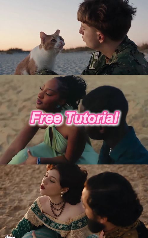 Cover of @crystal3997's TikTok video: How to make the Raindance Al trend video📥 Here’s the free tutorial for you 🦦 Make your own Raindance music video edit in 10 seconds! #raindance #tutorial 🏷️r