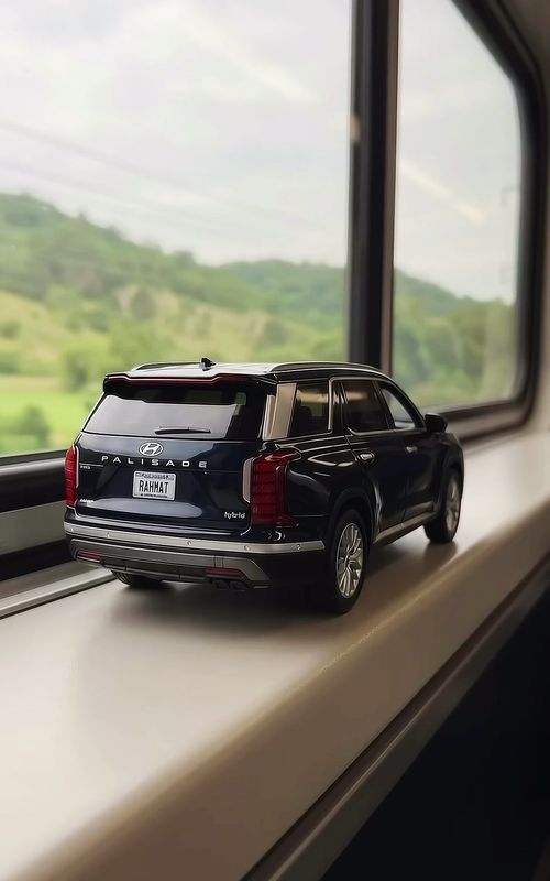 Cover of @rahmatflk's TikTok video: 🚗 Hopping on the toy car to real car trend. 🏔️ Train window, tunnel, mountain road. Which part got you? #ToyCarToRealCar