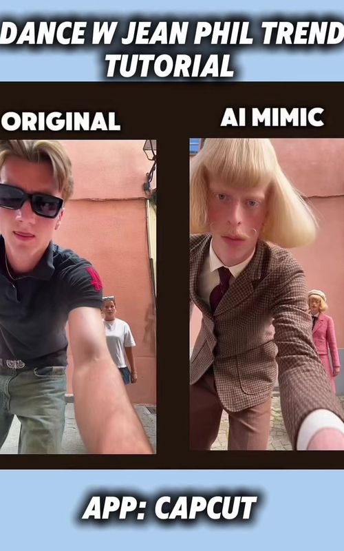 Cover of @_lovecuts_'s TikTok video: Dance with Jean Phil #capcut #capcutpioneer #capcutphoto